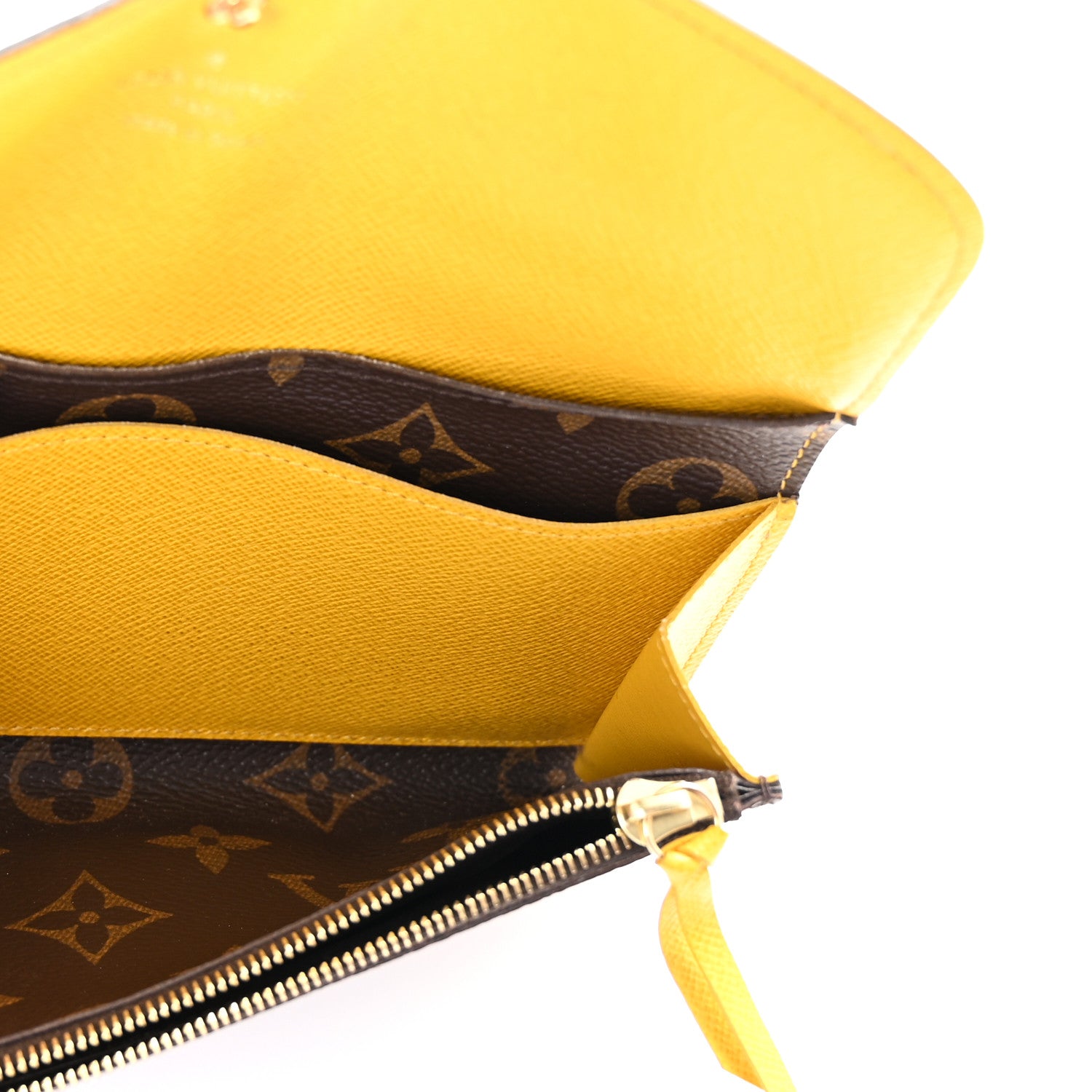 Louis Vuitton Monogram Emilie Wallet Mimosa 5 of 7
