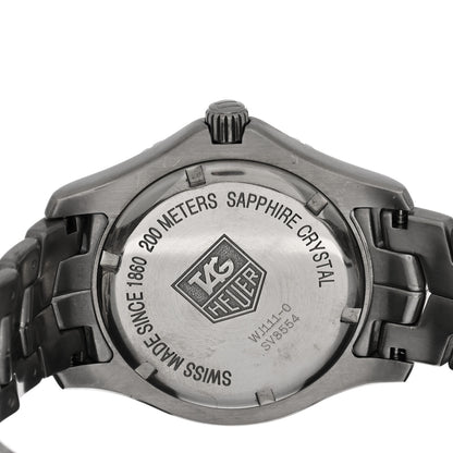 Tag Heuer Stainless Steel 39mm Link Quartz Watch Silver WJ111-0 4 of 5