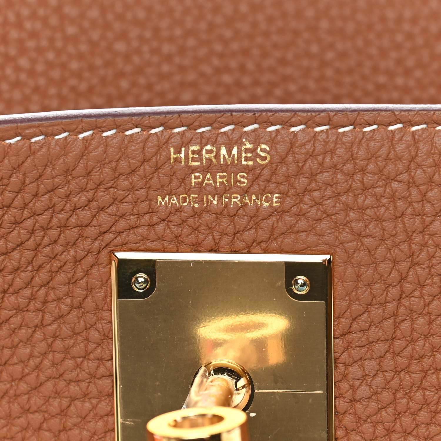 Hermes Togo Kelly Retourne 28 Gold 6 of 9