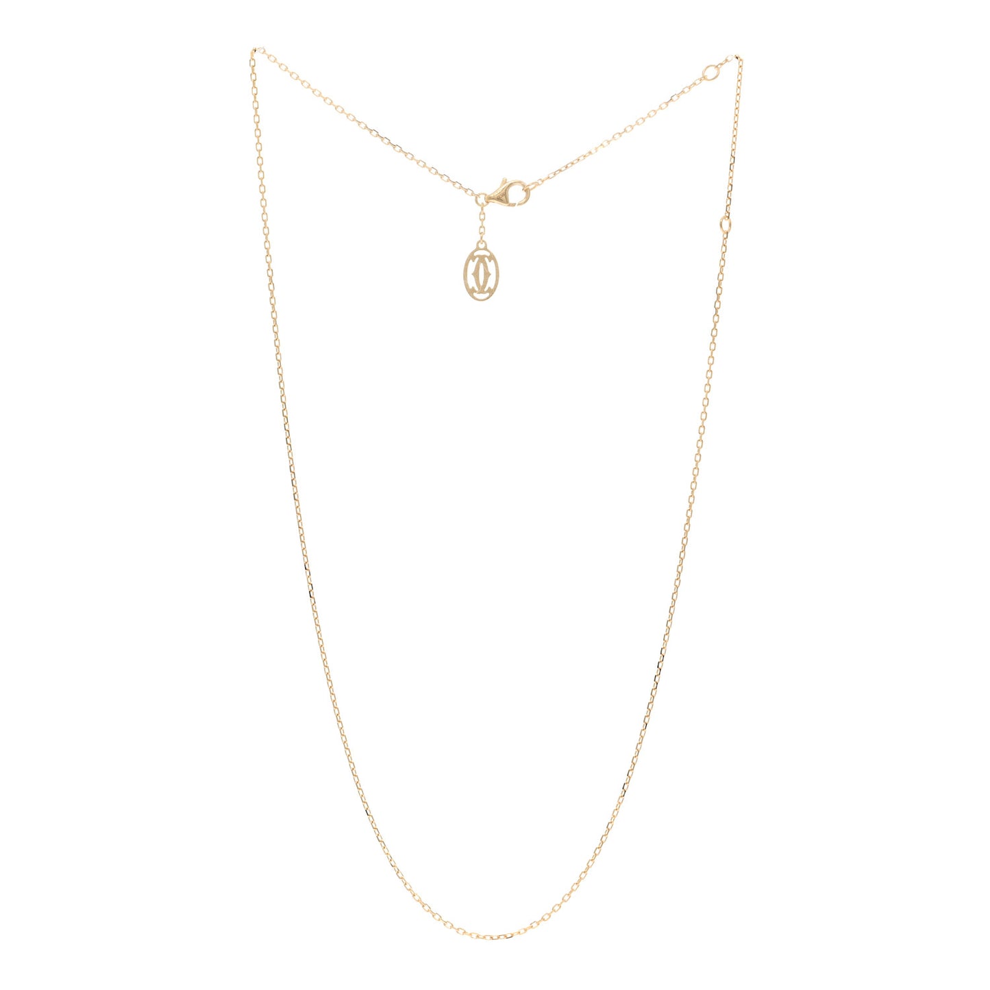 18K Yellow Gold Chain Necklace