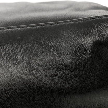 Saint Laurent Calfskin Monogram Belt Bag Black 13 of 18
