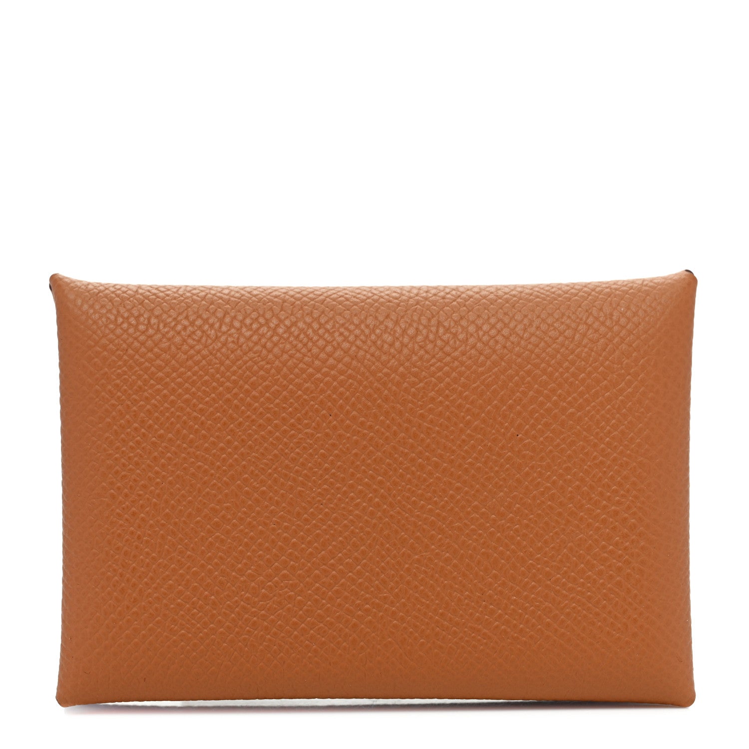 Hermes Epsom Calvi Card Case Gold 1 of 7
