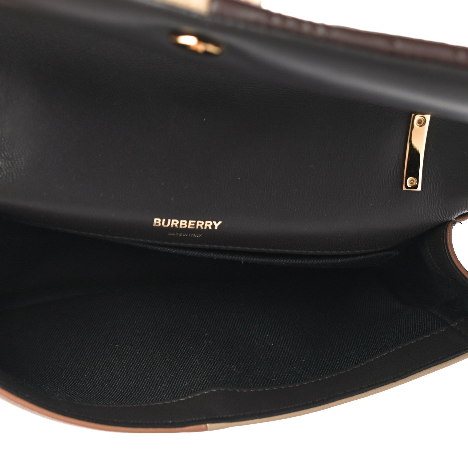 Burberry Lambskin Quilted Small Lola Bag Soft Fawn Dark Moka 5 of 9