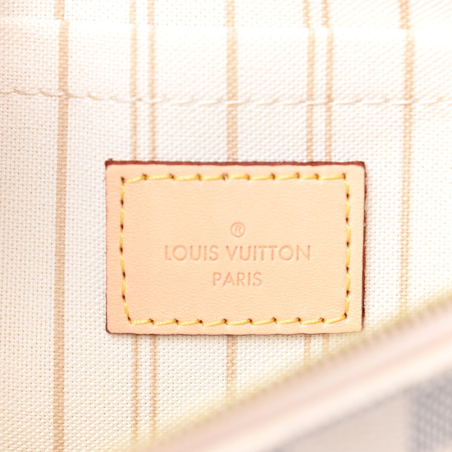 Louis Vuitton Damier Azur Neverfull MM GM Pochette 6 of 8