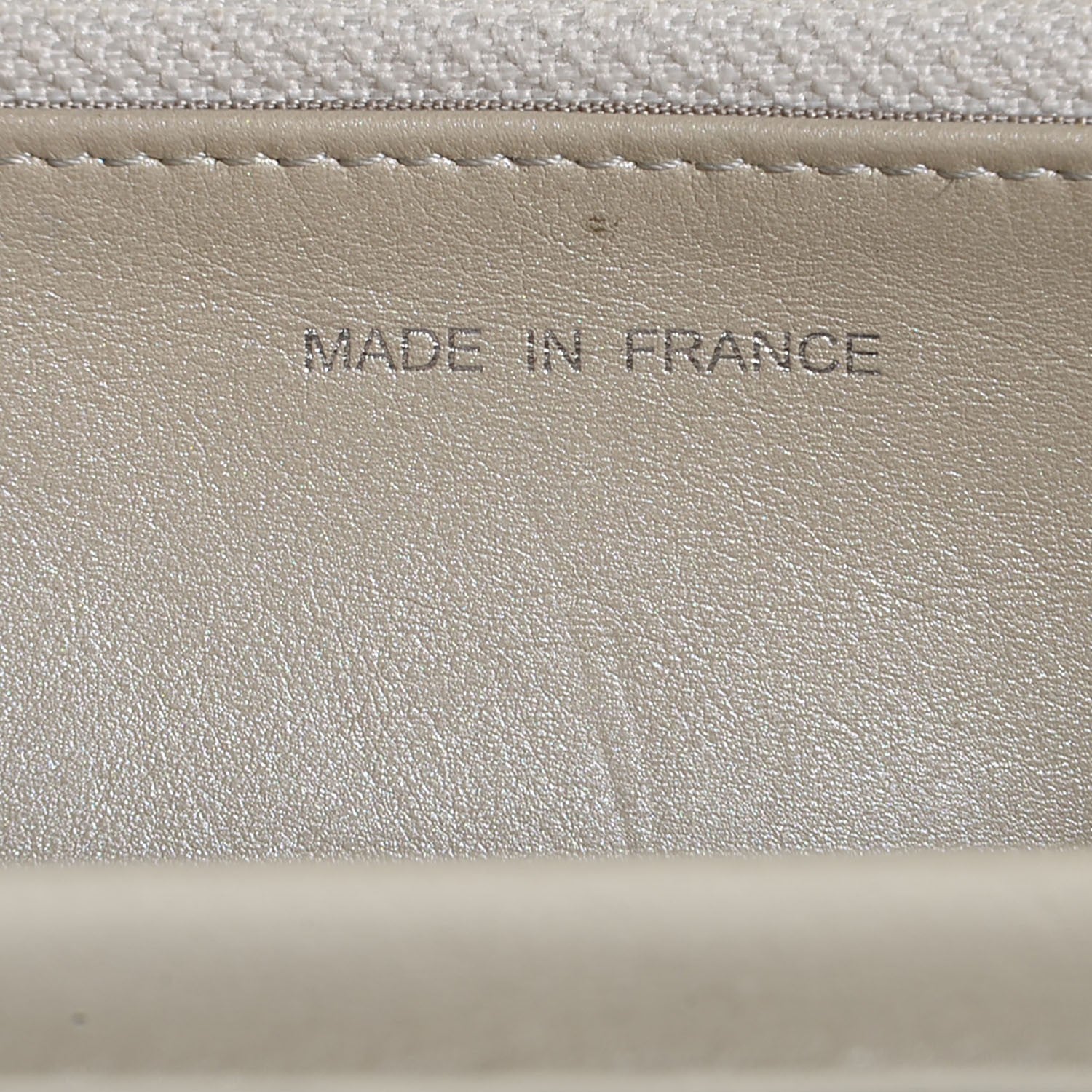 Chanel Caviar Sevruga Wallet on Chain WOC Pearl 8 of 9