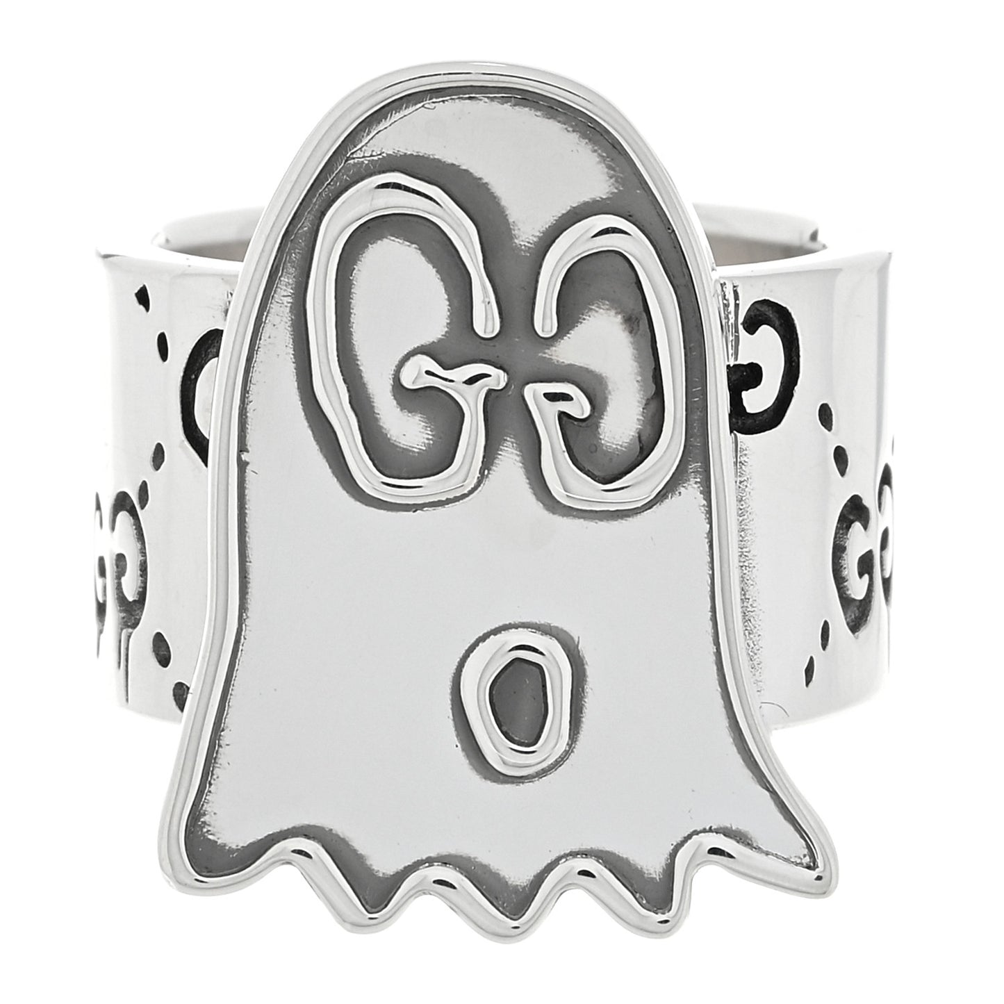 Sterling Silver GucciGhost Ring 52 6