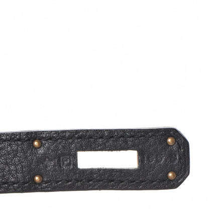 Hermes Taurillon Clemence Kelly Retourne 35 Black 20 of 40