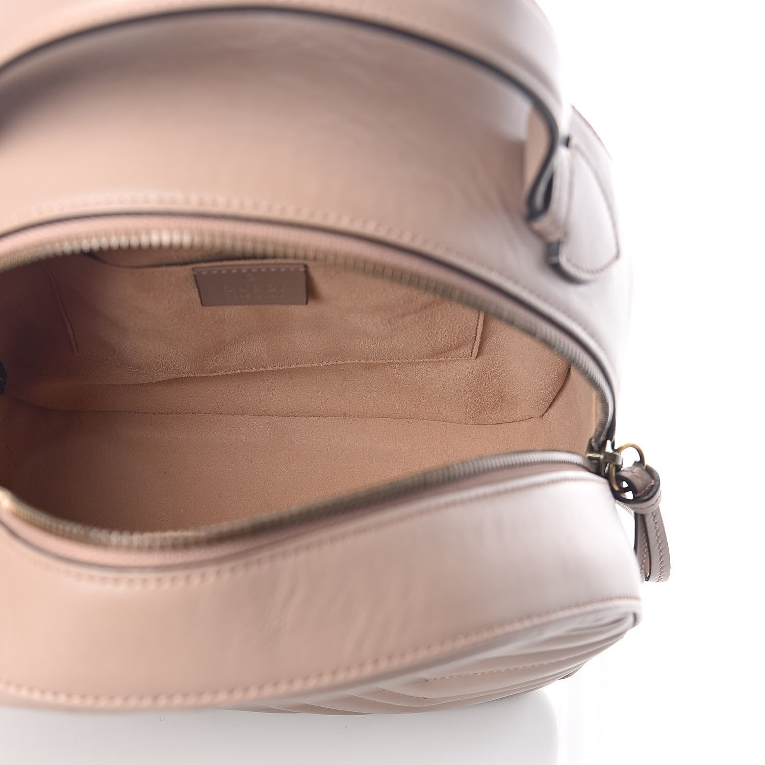 Gucci Calfskin Matelasse GG Marmont Backpack Porcelain Rose 5 of 9