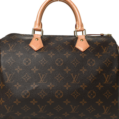 Louis Vuitton Monogram Speedy 30 9 of 12