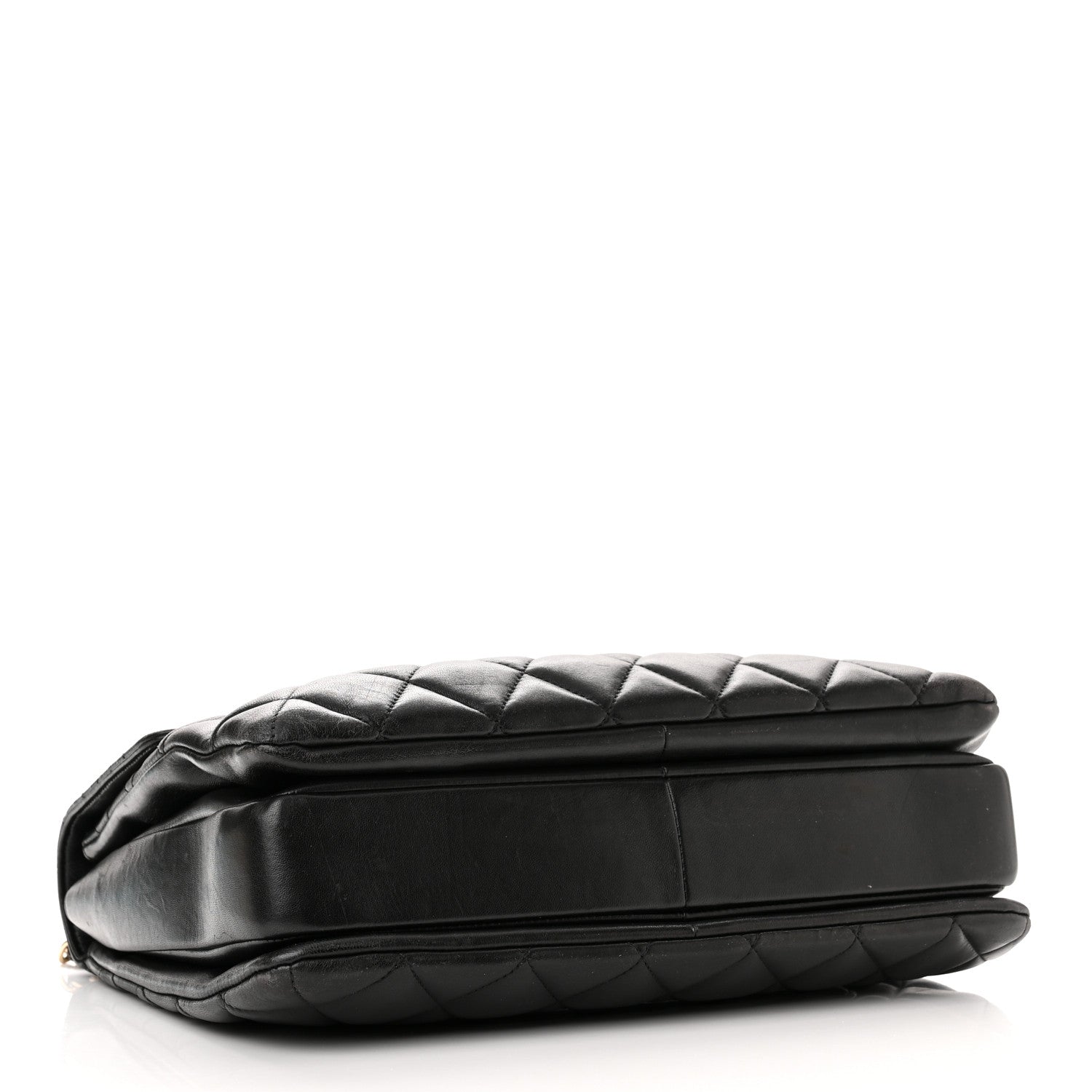 Chanel Lambskin Quilted Large Trendy CC Dual Handle Flap Bag Black 4 of 10