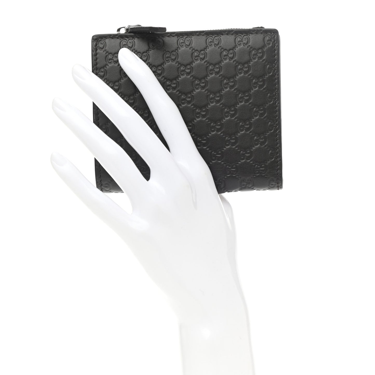 Microguccissima Snap Bi-Fold Wallet Testa di Moro