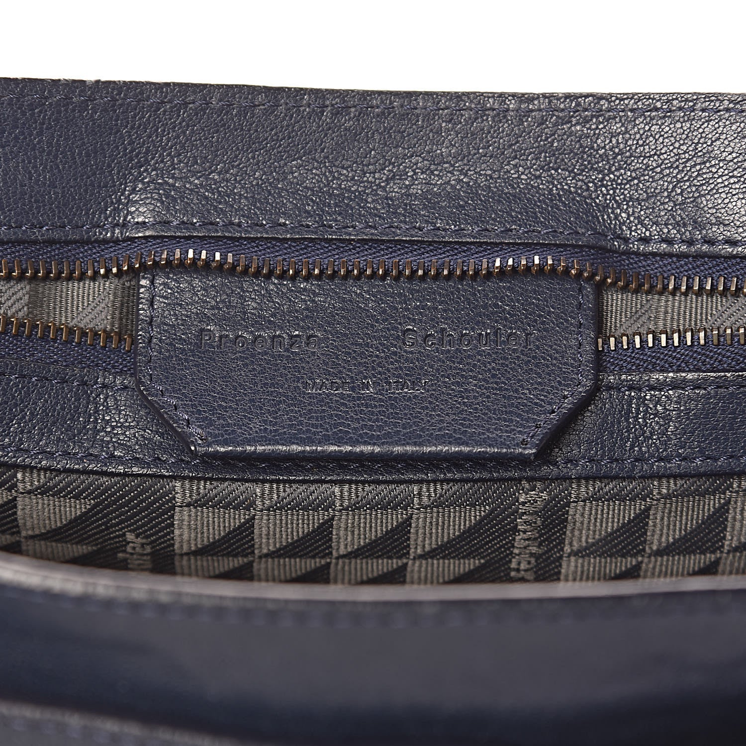 Proenza Schouler Lambskin Tiny PS1 Satchel Midnight 7 of 24
