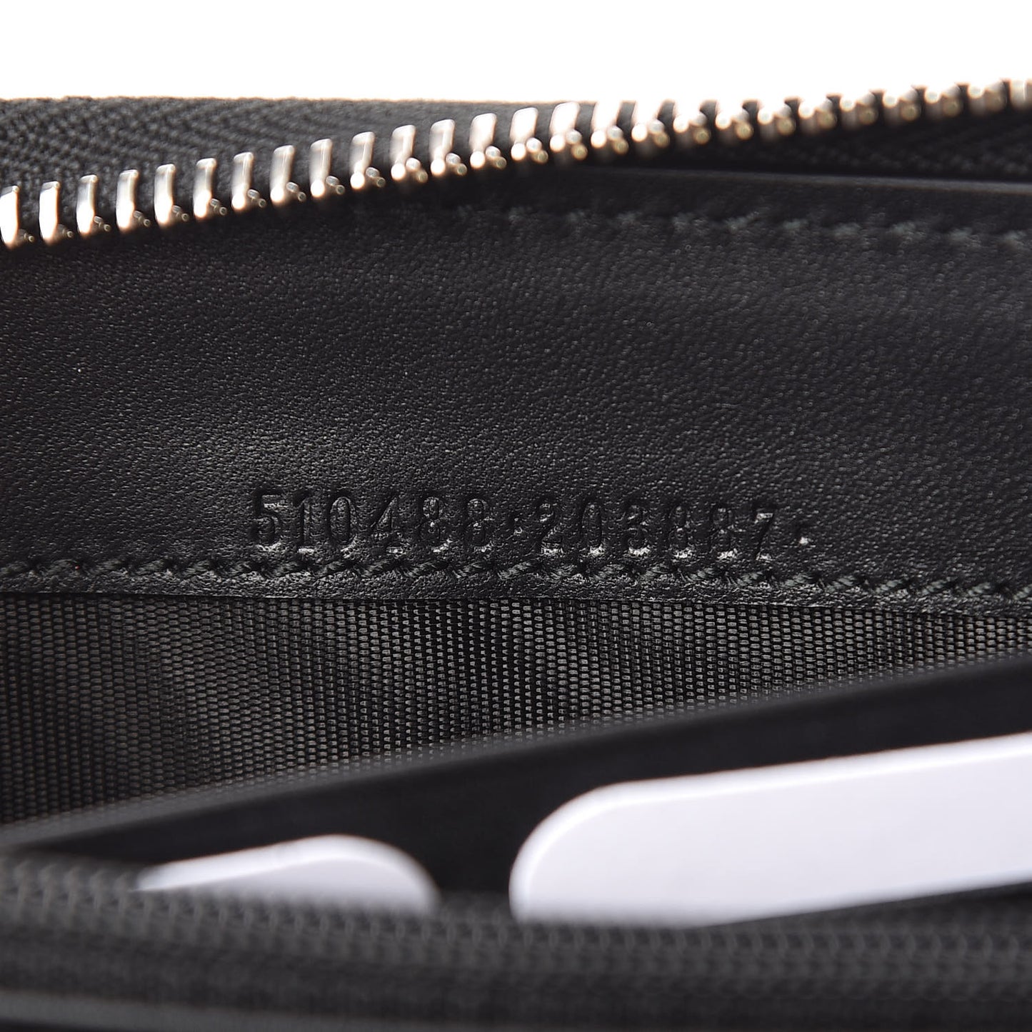 X SEGA Calfskin GUCCY Stars Zip Around Wallet Black Gold