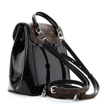 Louis Vuitton Patent Monogram Hot Springs Backpack Black 2 of 9