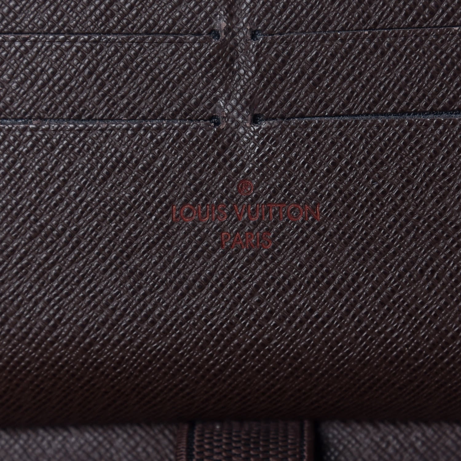 Louis Vuitton Damier Ebene Zippy Organizer Wallet 9 of 11