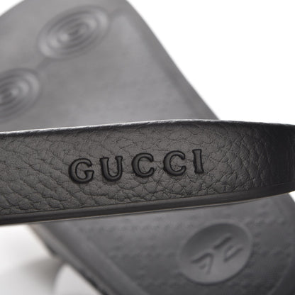 Gucci GG Supreme Monogram Wolf Mens Slide Sandals 11 Beige 7 of 10