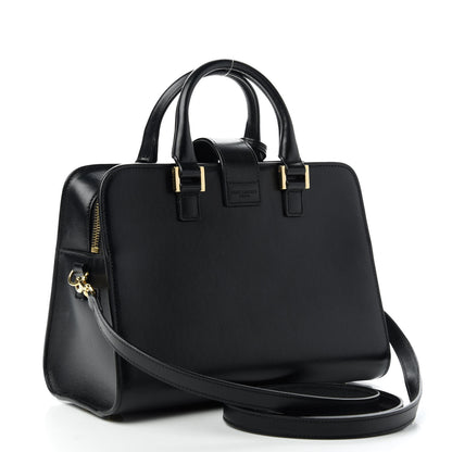 Saint Laurent Calfskin Monogram Baby Cabas Black 3 of 10