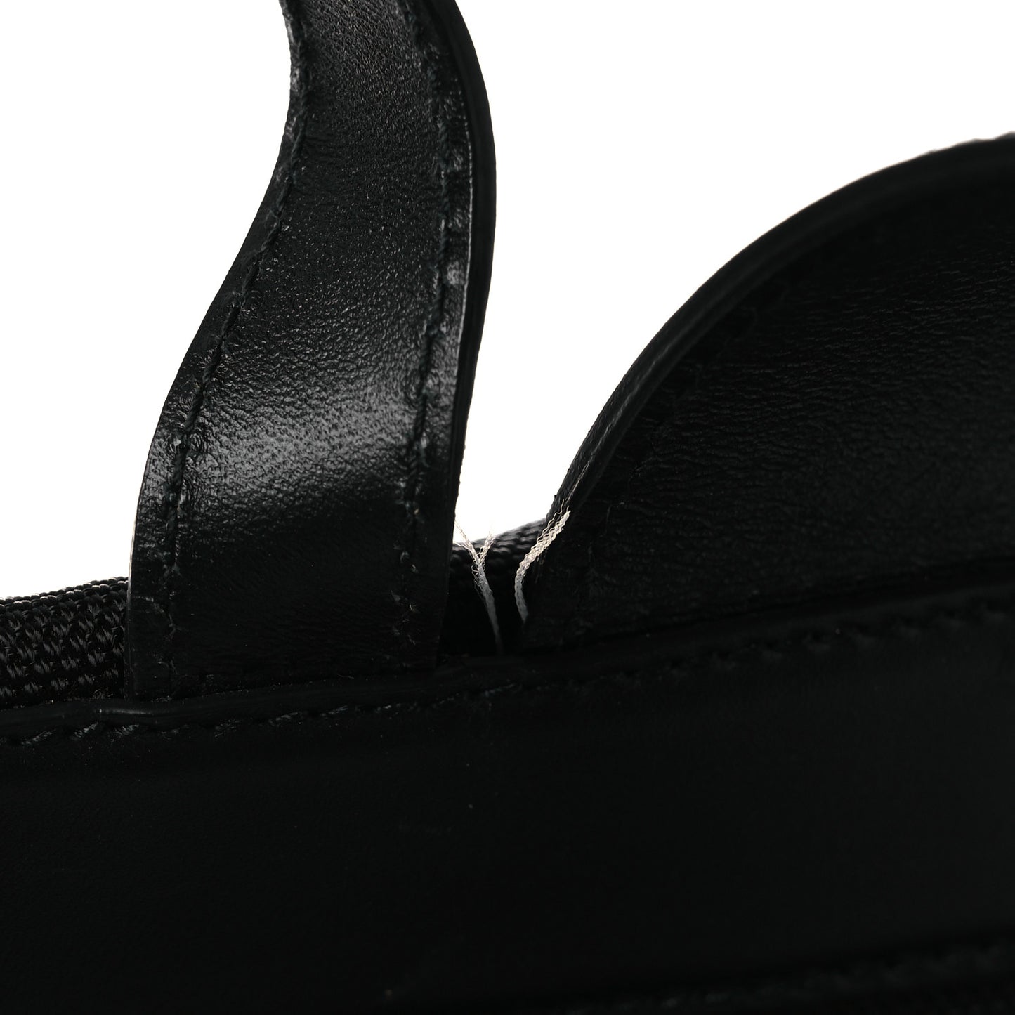Techno Canvas Web Single Buckle Backpack Black