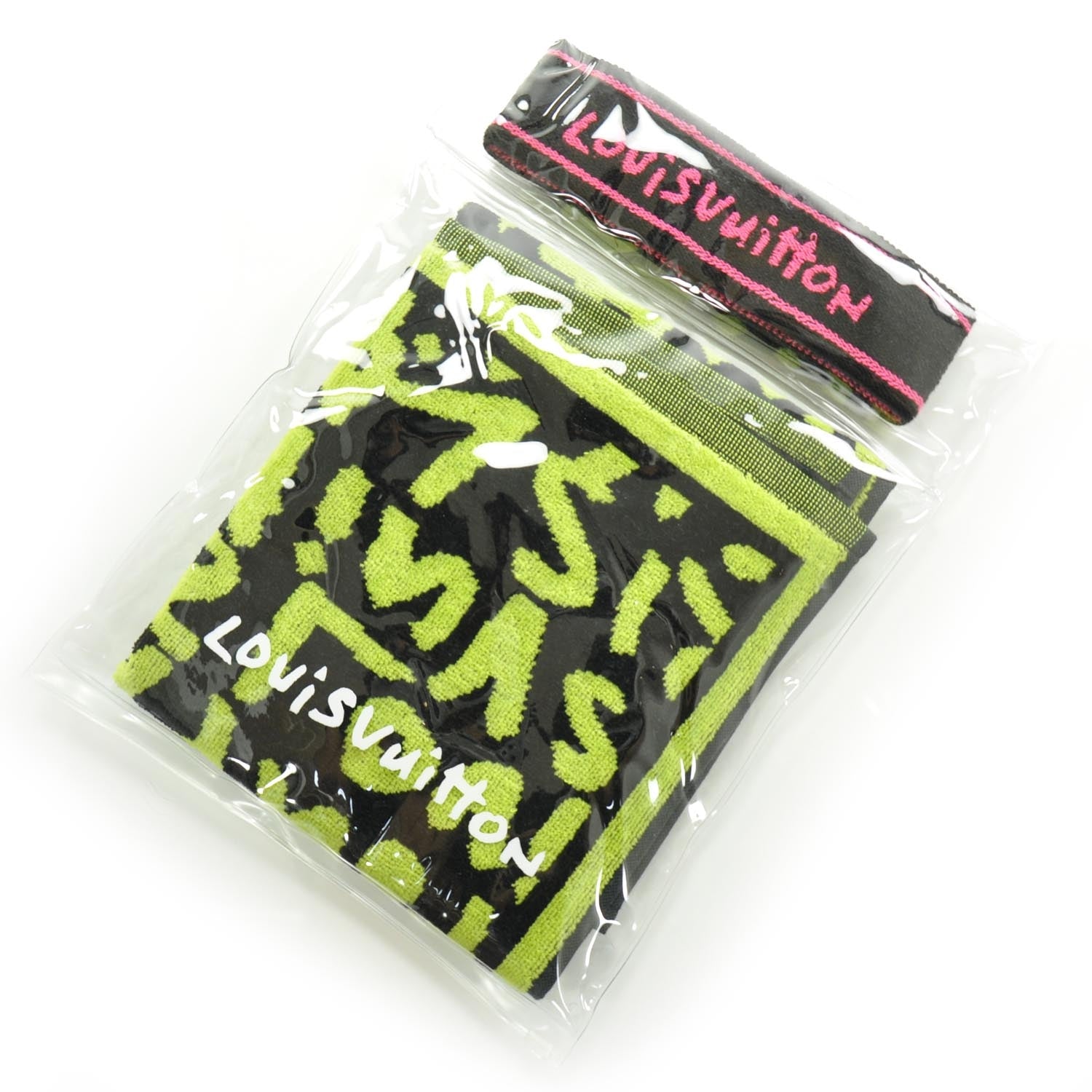 Louis Vuitton Terrycloth Graffiti Gym Set 6 of 6