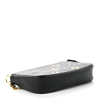 Louis Vuitton Empreinte Monogram Giant Mini Pochette Accessories Black 4 of 7