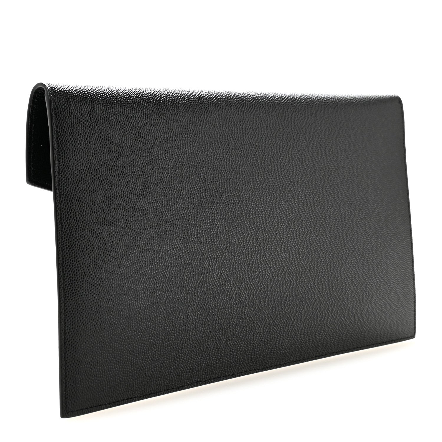 Saint Laurent Grain De Poudre Uptown Pouch Black 3 of 8