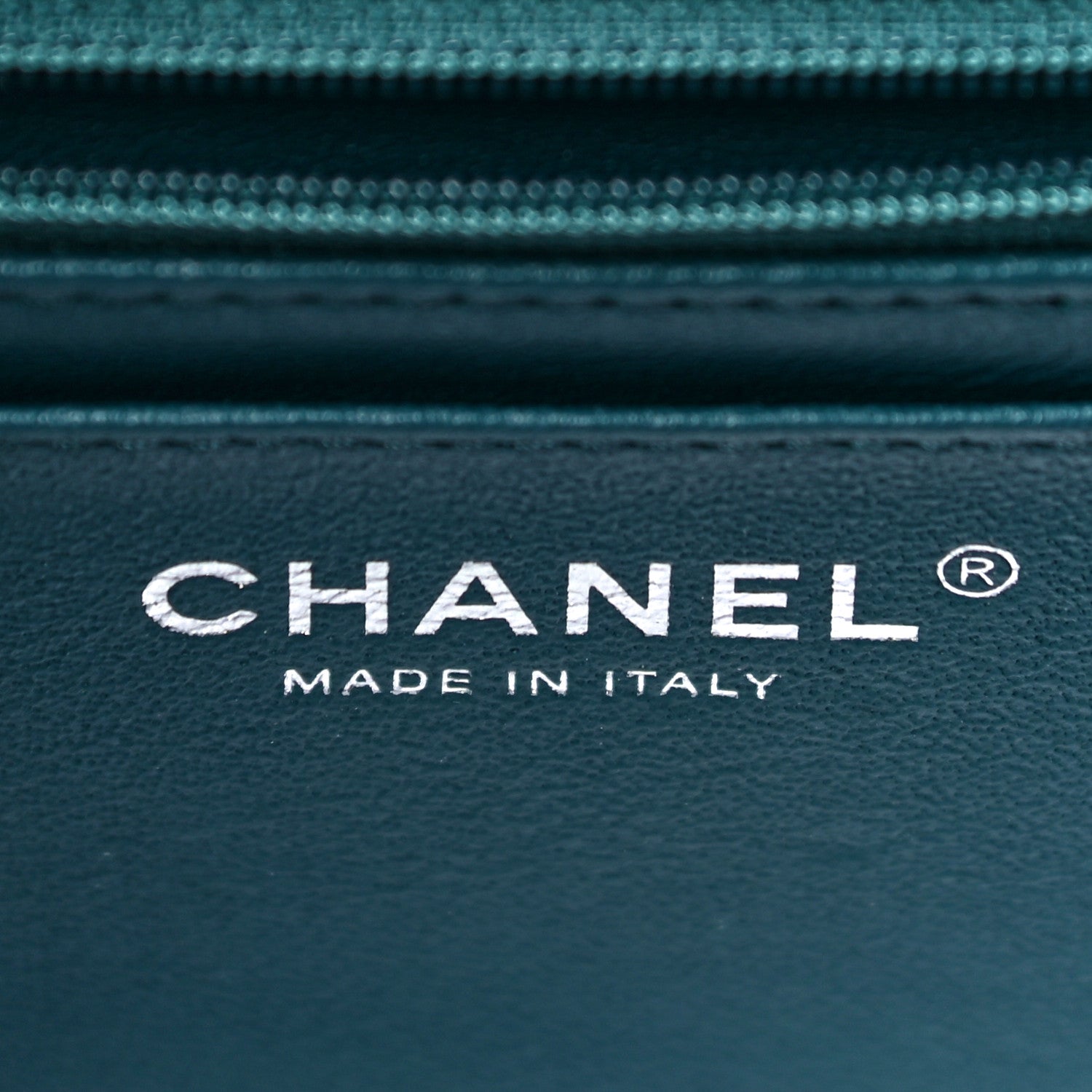 Chanel Lambskin Quilted Mini Rectangular Flap Dark Blue 6 of 11