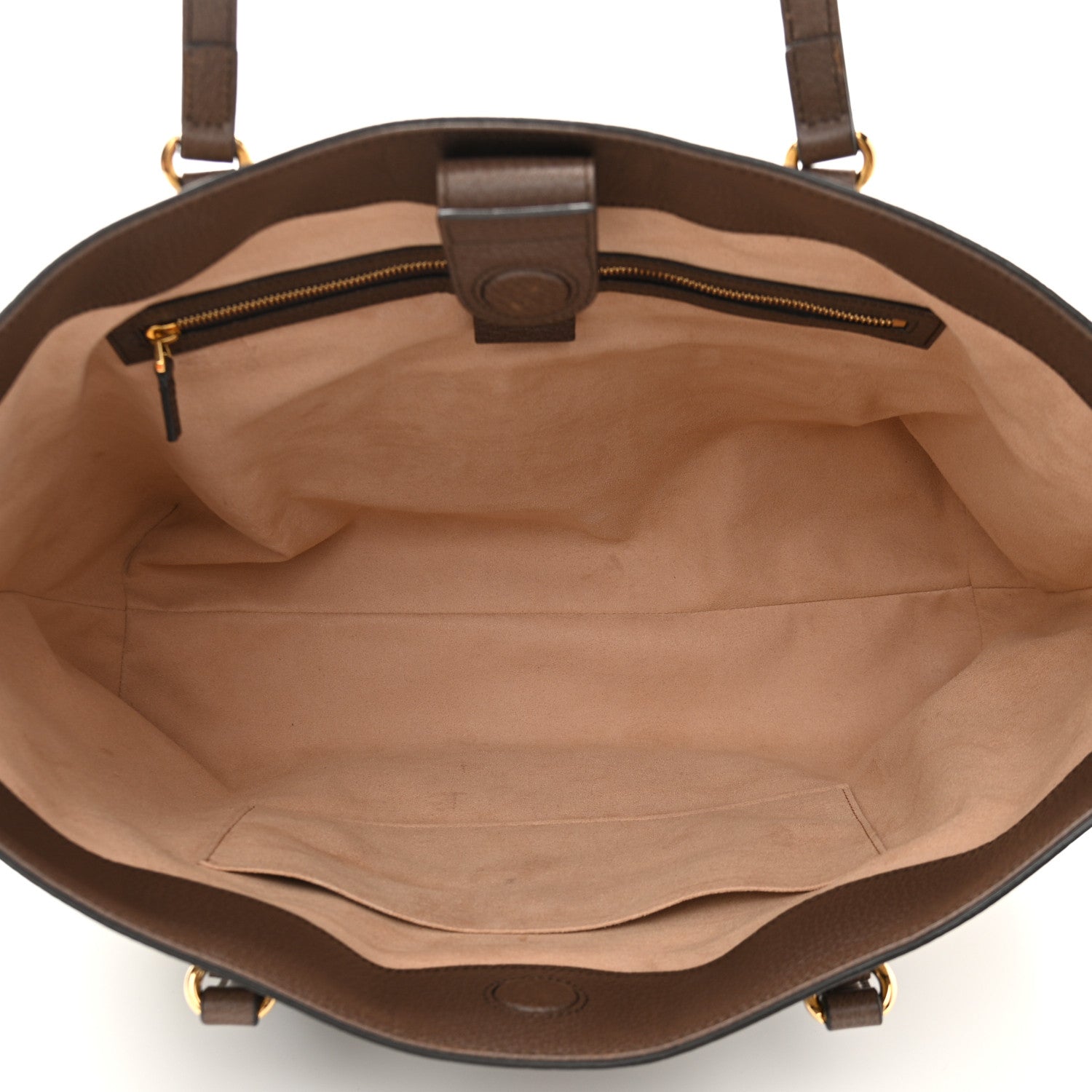 Gucci GG Supreme Monogram Medium Ophidia Shopping Tote Brown 5 of 11