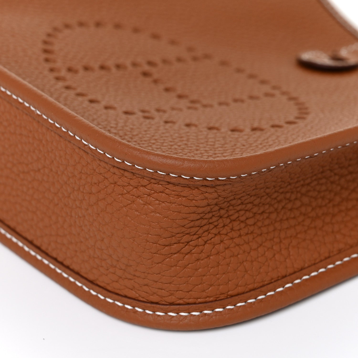 Hermes Taurillon Clemence Evelyne TPM Gold 8 of 10