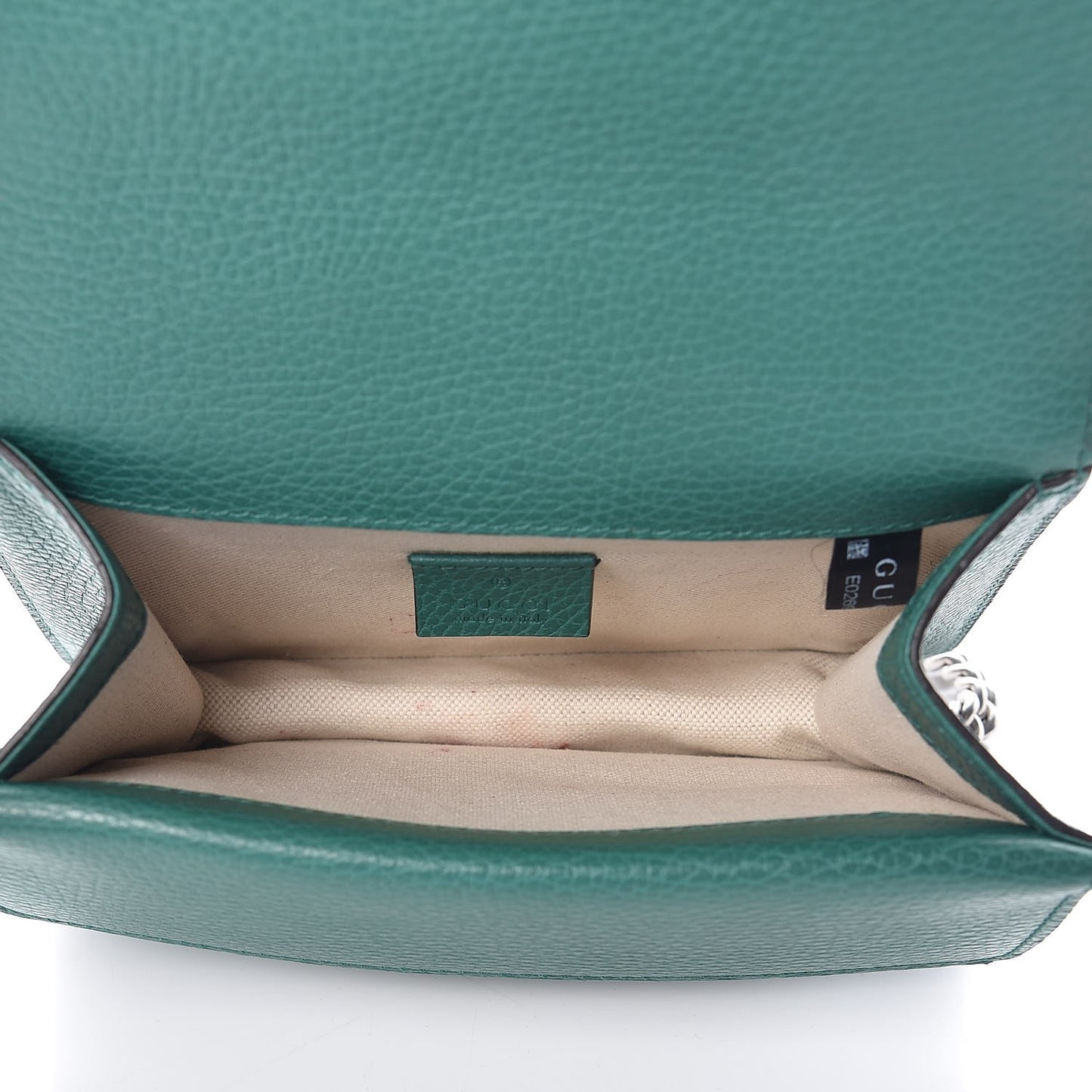 Calfskin Mini Dionysus Shoulder Bag Emerald