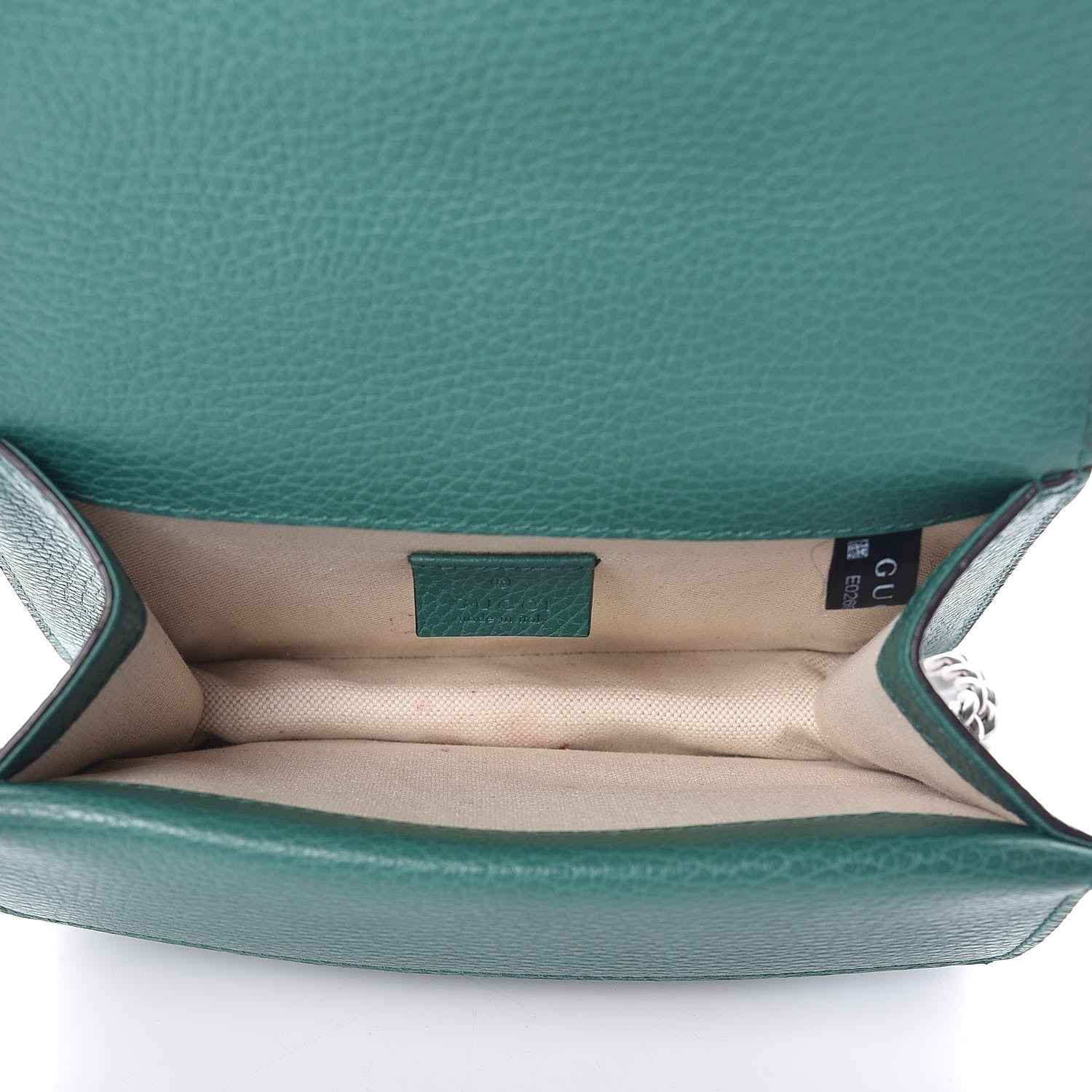 Gucci Calfskin Mini Dionysus Shoulder Bag Emerald 6 of 11