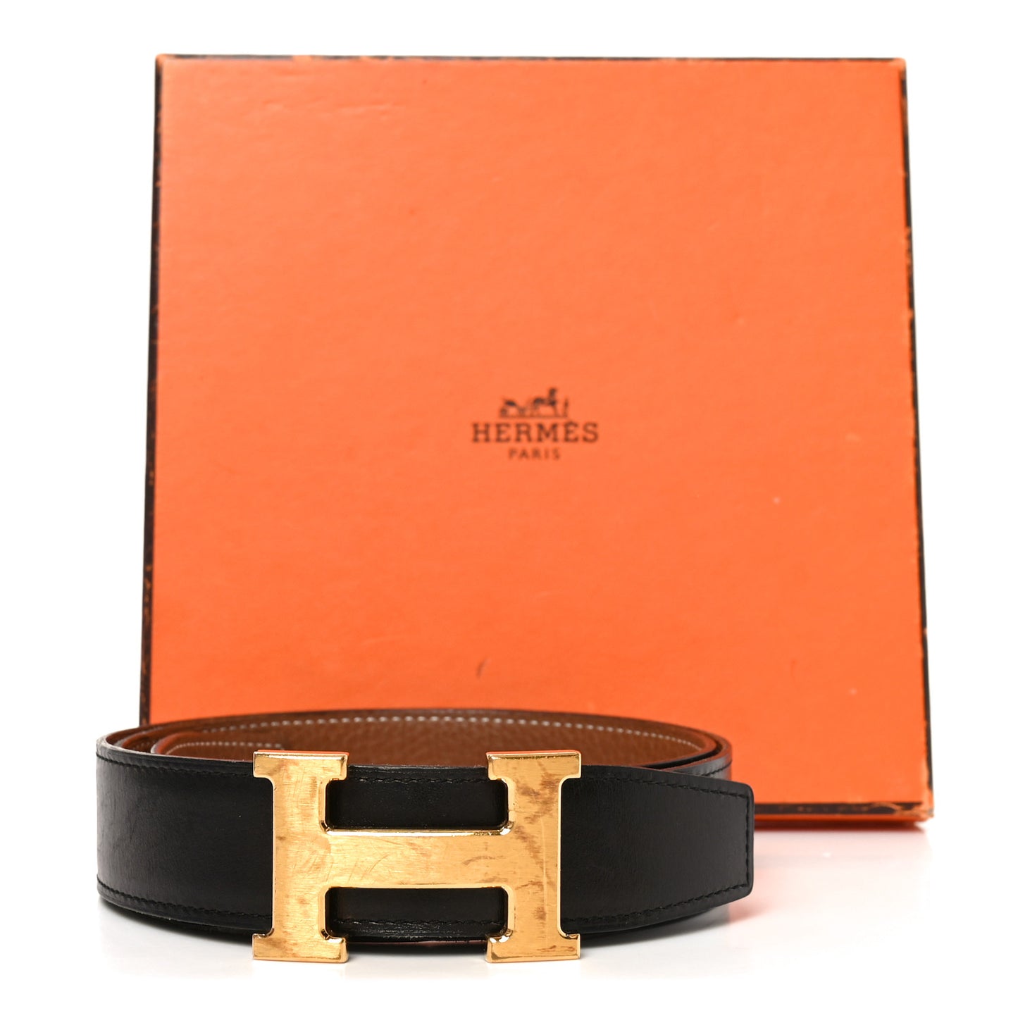 Box Togo 32mm H Belt 85 34 Black Gold