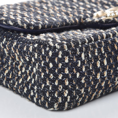 Chanel Tweed Westminster Pearl Flap Multicolor 8 of 10