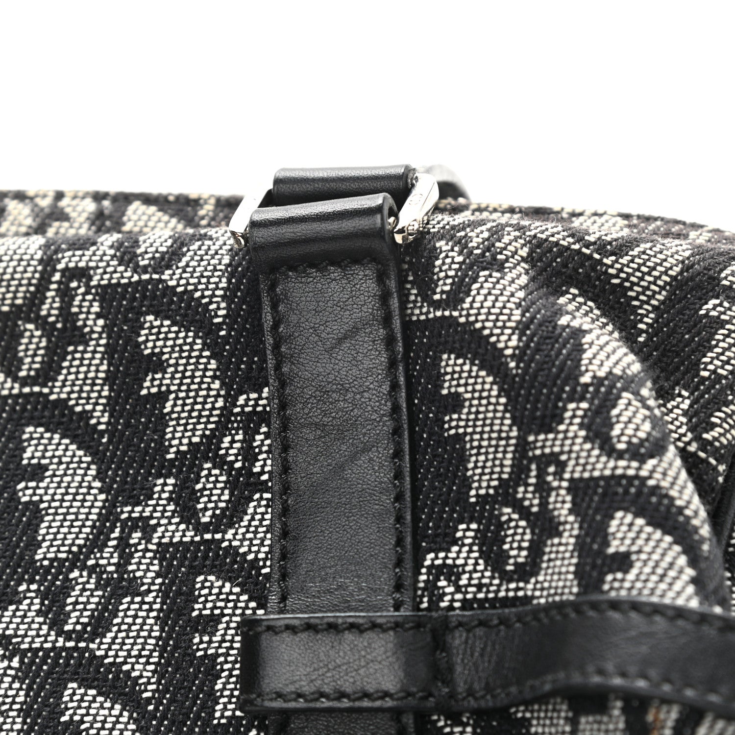 Christian Dior Denim Monogram Boston Navy 12 of 12