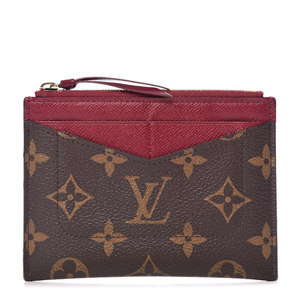 Louis Vuitton Monogram Zipped Card Holder Fuchsia 1 of 8