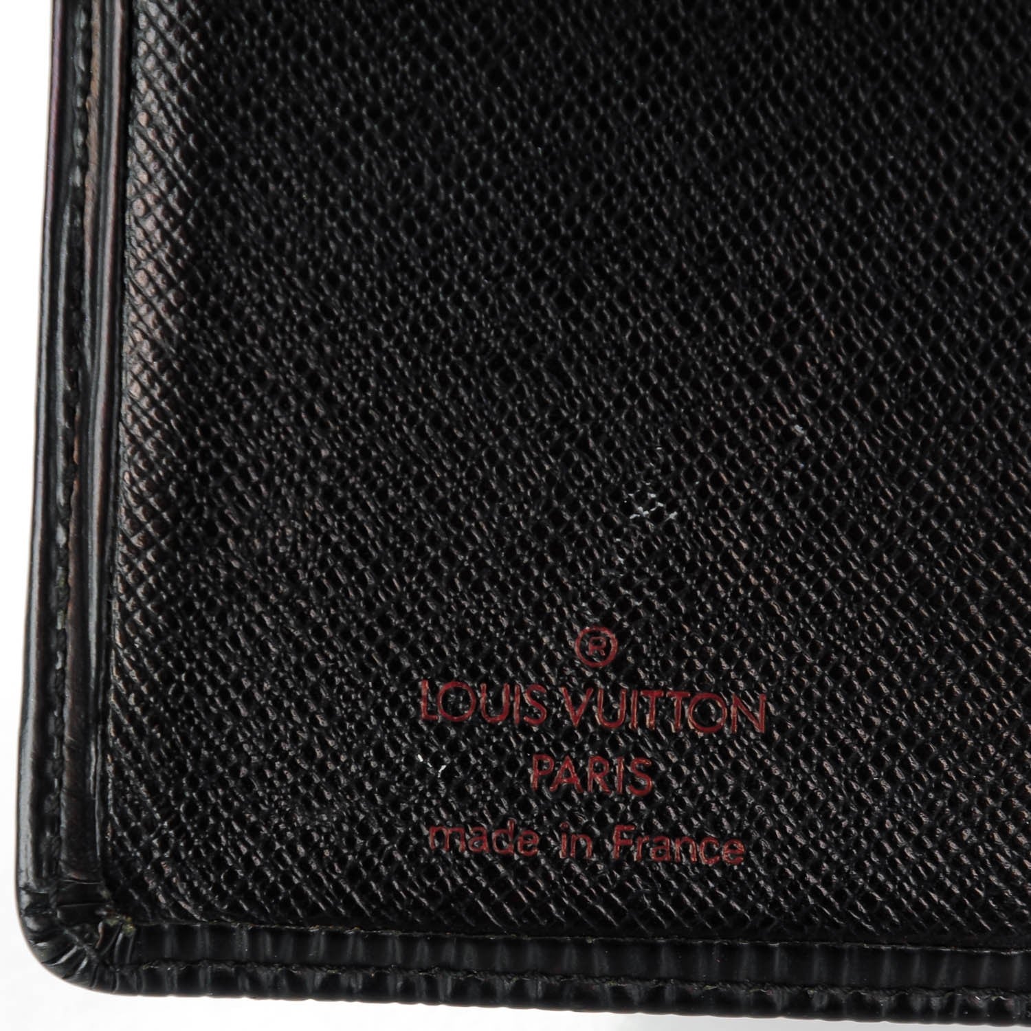 Louis Vuitton Epi French Purse Wallet Black 11 of 12