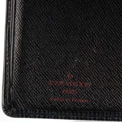 Louis Vuitton Epi French Purse Wallet Black 11 of 12