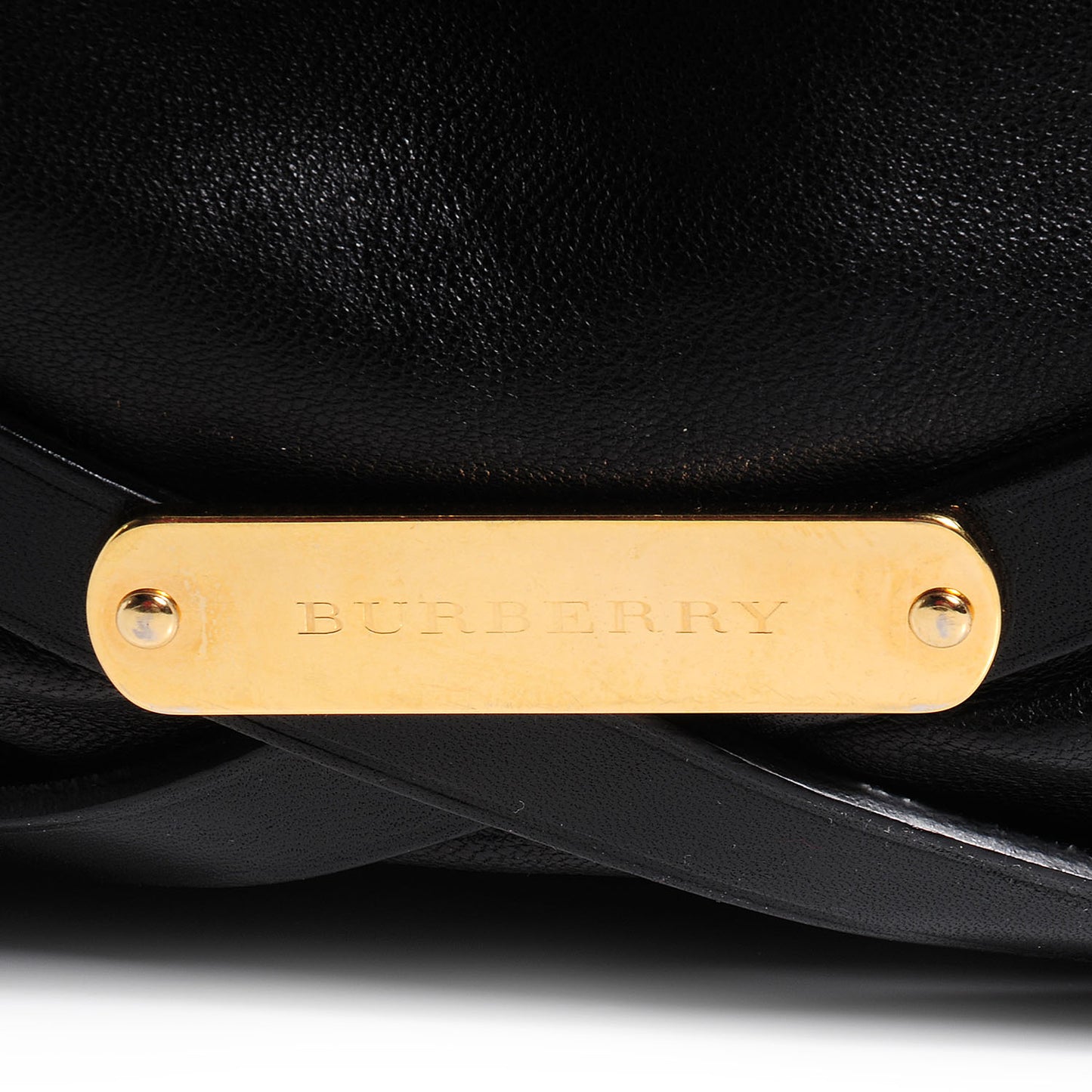 Soft Lambskin Bridle Calfskin Medium Gosford Hobo Black