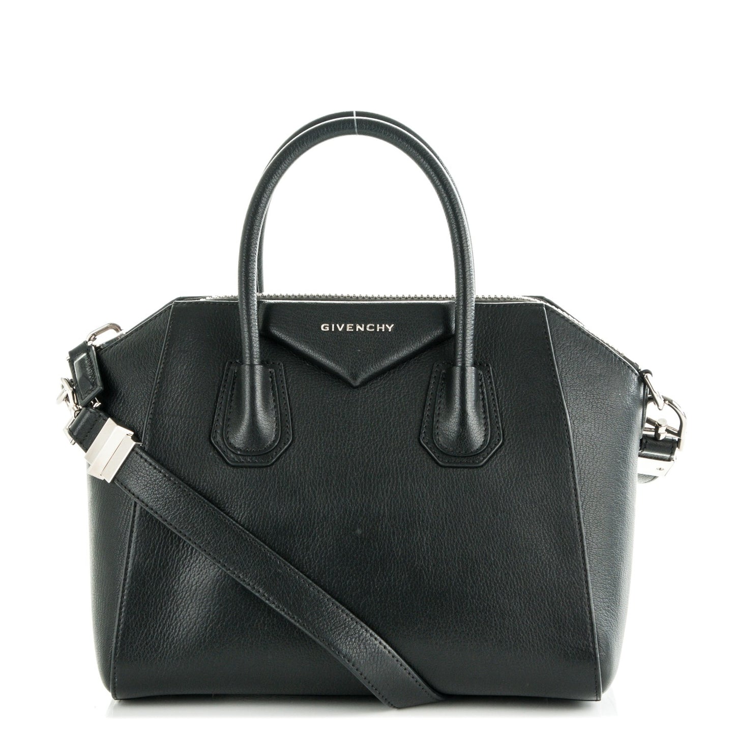 Sugar Goatskin Small Antigona Black