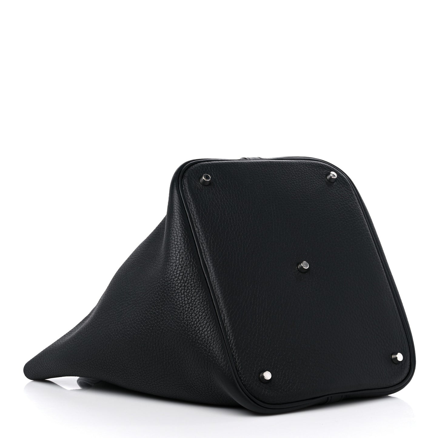Taurillon Clemence Picotin Lock 26 GM Black