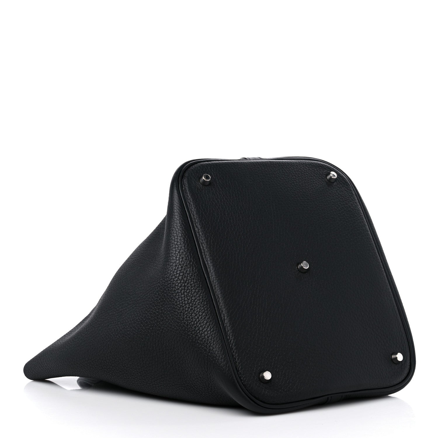 Hermes Taurillon Clemence Picotin Lock 26 GM Black 4 of 8