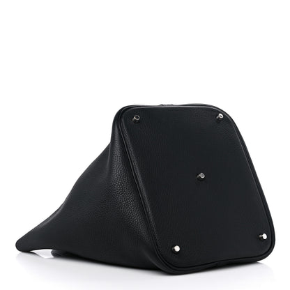 Hermes Taurillon Clemence Picotin Lock 26 GM Black 4 of 8