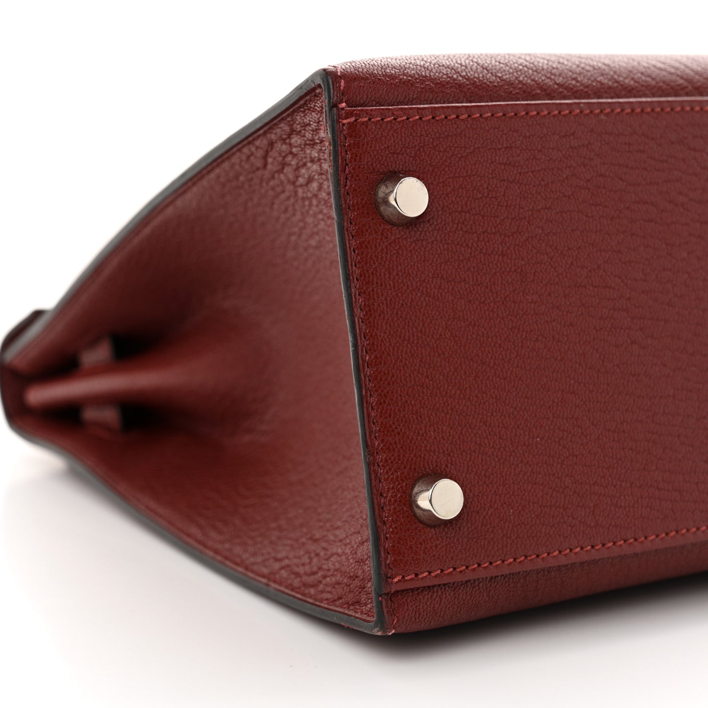 Chevre De Coromandel Kelly Sellier 32 Rouge H