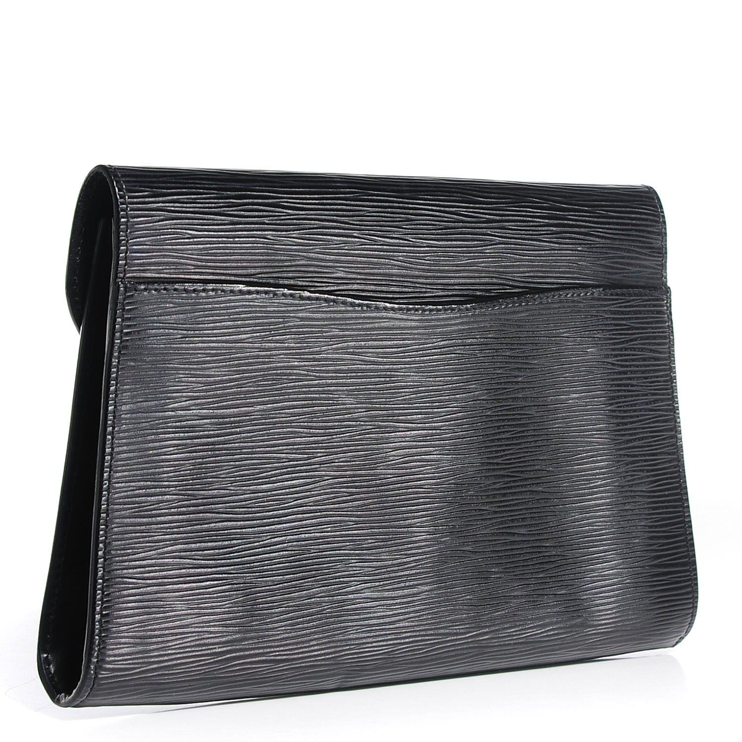 Louis Vuitton Epi Art Deco Clutch Black 3 of 7