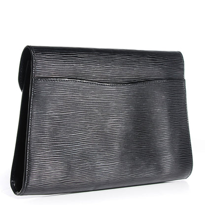 Louis Vuitton Epi Art Deco Clutch Black 3 of 7