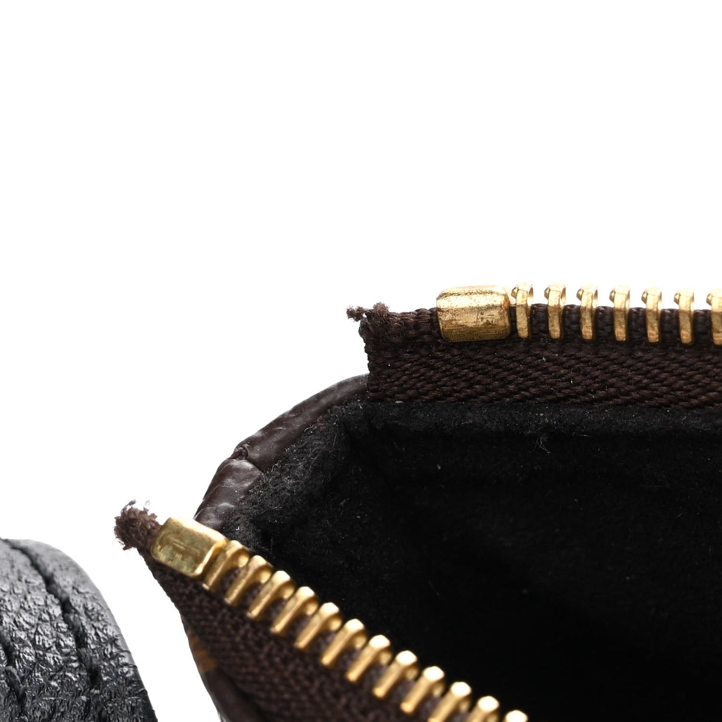 Monogram Twice Pochette Black
