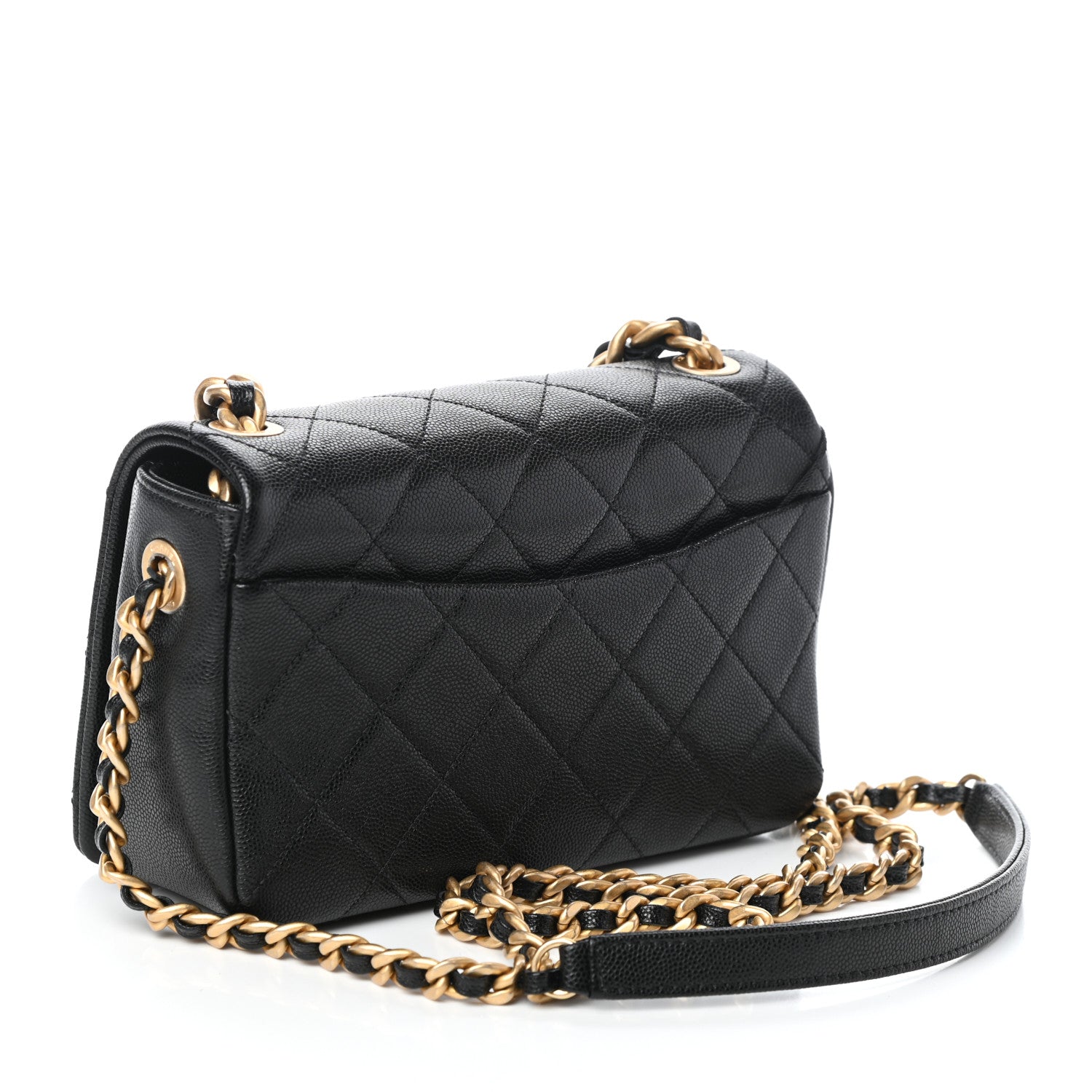 Chanel Caviar Quilted Small Fashion Therapy Flap Bag Black 3 of 10