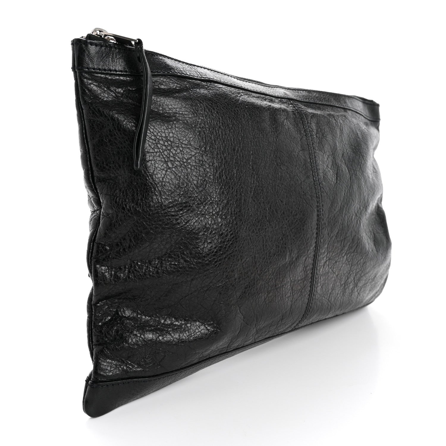 Balenciaga Agneau Arena Classic Hardware Large Clip Black 3 of 9