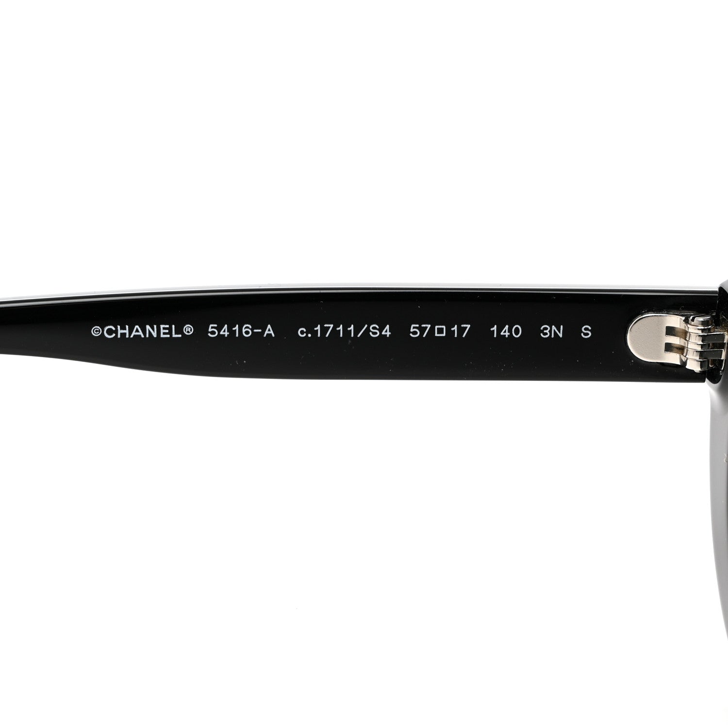Chanel Acetate Oval Sunglasses 5416-A Black Pink 5 of 8