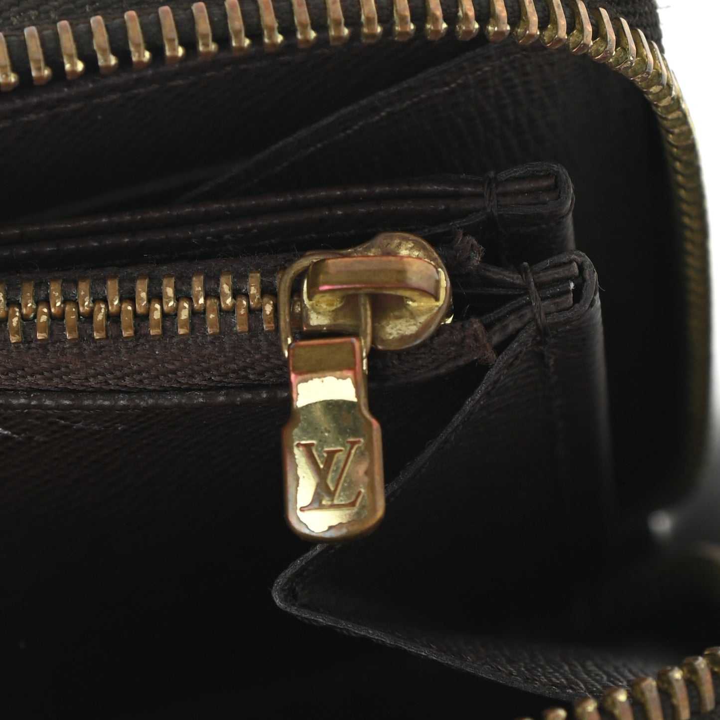 Damier Ebene Zippy Wallet