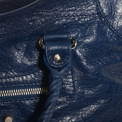 Balenciaga Agneau Giant 12 Silver Hardware City Bleu Mineral Light Bleu Mineral 13 of 14